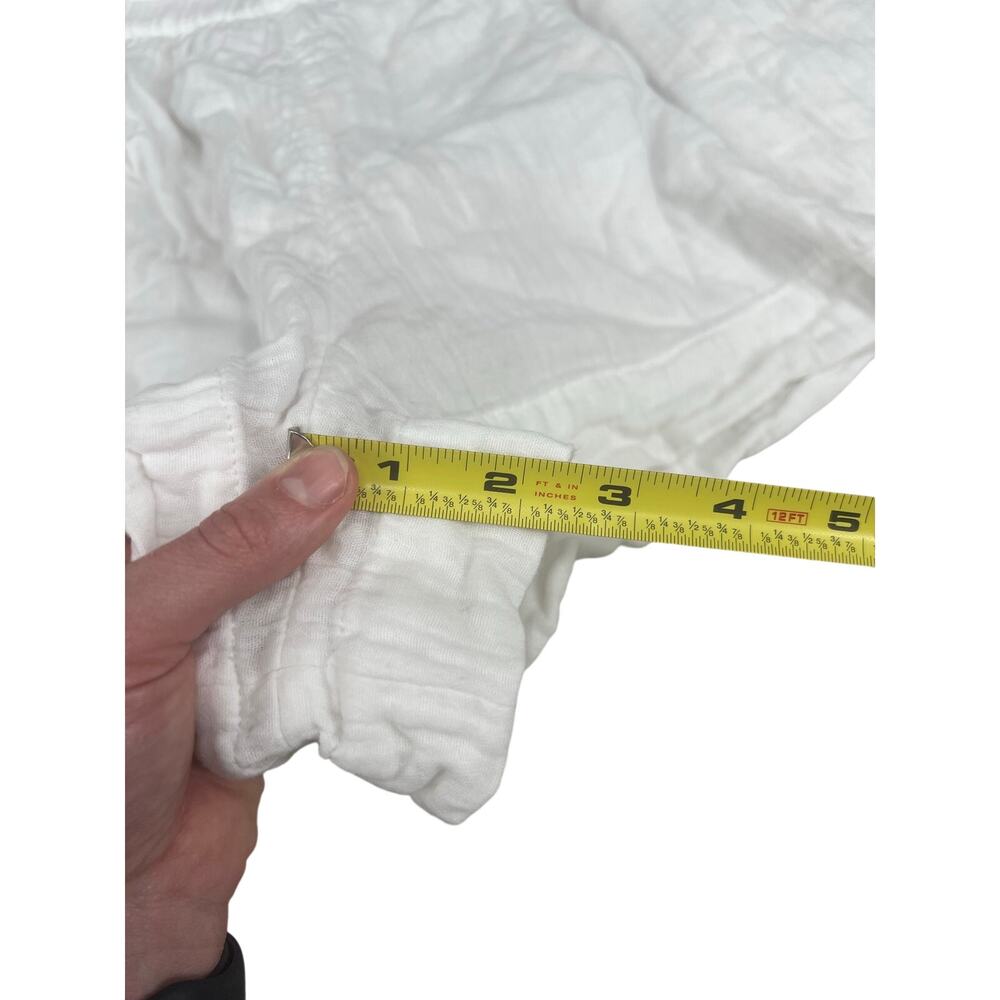 Roxy White Cotton Gauze Shorts Small NWT - Picture 7 of 7